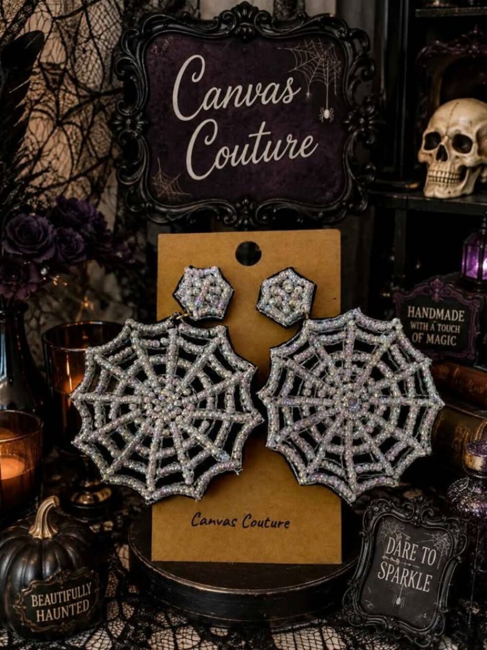 Spiderweb 🕸 Earrings